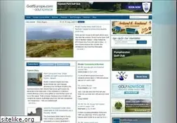Sites similar to travelgolfeurope.com