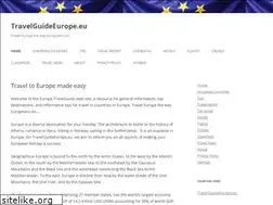 Sites similar to travelguideeurope.eu