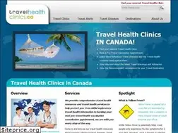Sites similar to travelhealthclinics.ca