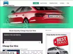 Sites similar to travelholidaycars.com