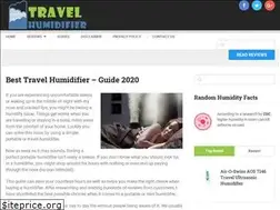 Sites similar to travelhumidifierreview.com