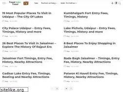Sites similar to travelindiatravel.in