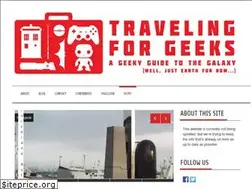 Sites similar to travelingforgeeks.com