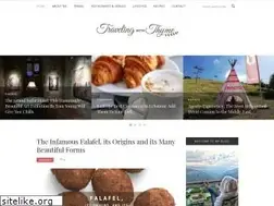 Sites similar to travelingwiththyme.com