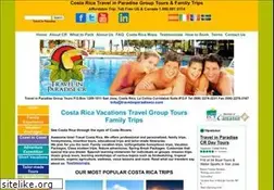 Sites similar to travelinparadisecr.com