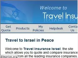 Sites similar to travelinsuranceisrael.com