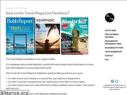 Sites similar to travelmagazinedatabase.com