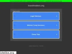 Sites similar to travelmatters.org