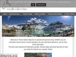 Sites similar to travelnotesandbeyond.com