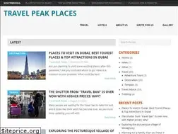 Sites similar to travelpeakplaces.com