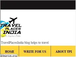 Sites similar to travelplacesindia.in