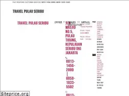 Sites similar to travelpulauseribu.co.id