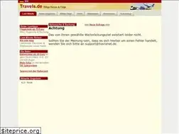 Sites similar to travels.de