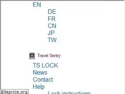 Sites similar to travelsentry.org