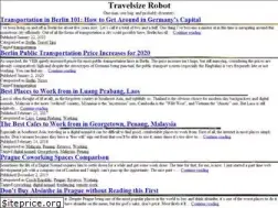 Sites similar to travelsizerobot.com