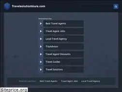 Sites similar to travelsolutiontours.com