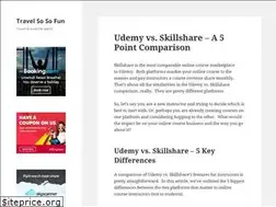 Sites similar to travelsosofun.com