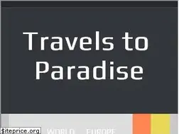 Sites similar to travelstoparadise.com