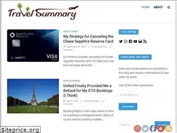 Sites similar to travelsummary.com