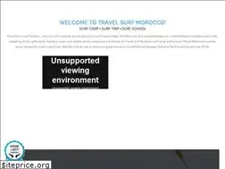 Sites similar to travelsurfmorocco.com