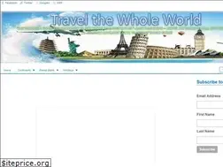 Sites similar to travelthewholeworld.org