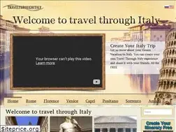 Sites similar to travelthroughitaly.com