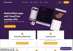 Sites similar to traveltimeapp.com