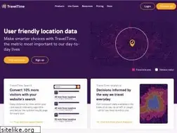 Sites similar to traveltimeplatform.com