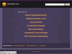 Sites similar to traveltop5.com