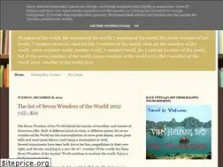 Sites similar to traveltowonders.blogspot.com