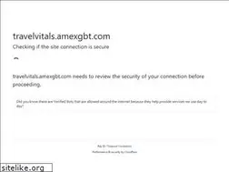 Sites similar to travelvitals.amexgbt.com