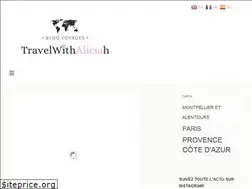Sites similar to travelwithaliciah.com