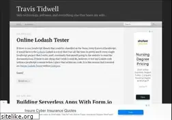 Sites similar to travistidwell.com