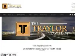 Sites similar to traylorlawfirm.com