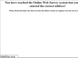Sites similar to trcsurvey.com