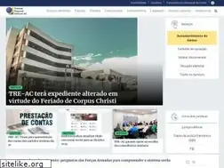 Sites similar to tre-ac.jus.br