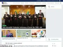 Sites similar to tre-ap.jus.br