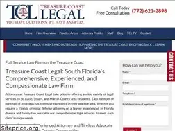 Sites similar to treasurecoastlegal.com