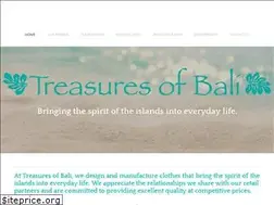 Sites similar to treasuresofbali.com