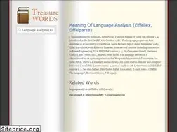 Sites similar to treasurewords.com