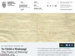 Sites similar to treaty2u.govt.nz