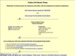 Sites similar to trebleclefpress.tripod.com
