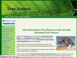Sites similar to treenames.net
