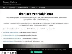 Sites similar to treeniohjelma.org