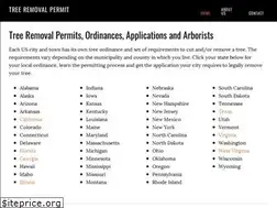 Sites similar to treeremovalpermit.com