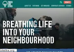 Sites similar to treesforcities.org