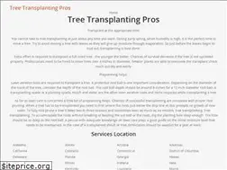 Sites similar to treetransplantingpros.com
