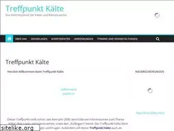 Sites similar to treffpunkt-kaelte.de