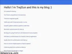 Sites similar to trejgun.github.io