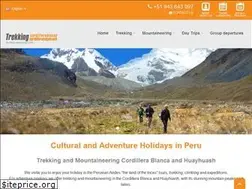 Sites similar to trekkingcordillerablanca.com
